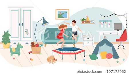 Baby Room Composition 107178962