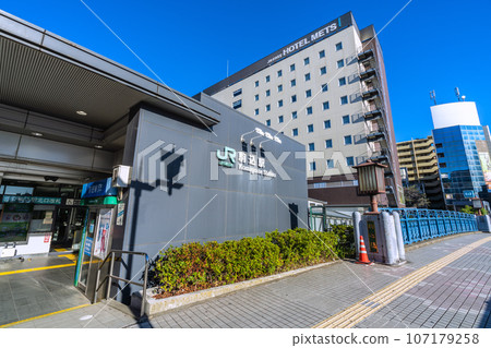 Tokyo cityscape in Japan September. View of Komagome Station etc. Tokyo cityscape in Japan September. View of Komagome Station etc. 107179258