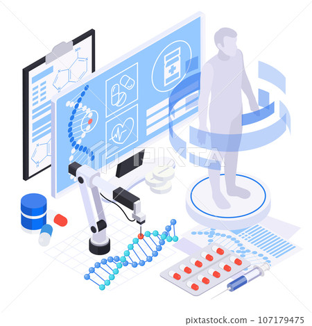 Biotechnology Human Isometric Composition 107179475
