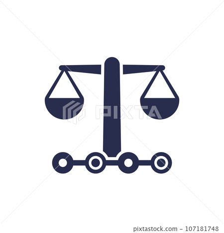 legal case progress icon on white legal case progress icon on white 107181748