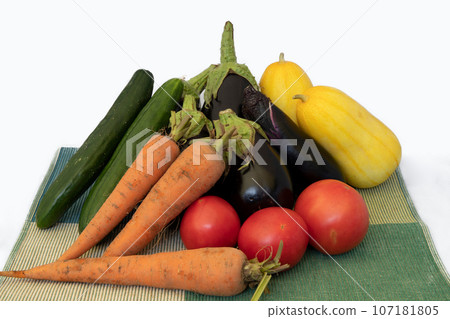 Image of summer vegetables Image of summer vegetables 107181805