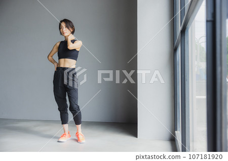 Women stretching Women stretching 107181920