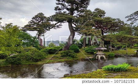 Scenery of Kenrokuen [Ishikawa, Japan] 107182155