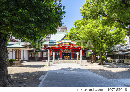 高麗神社正殿石蓮柱(大阪市中央區淡路町) 高麗神社正殿石蓮柱(大阪市中央區淡路町) 107183048