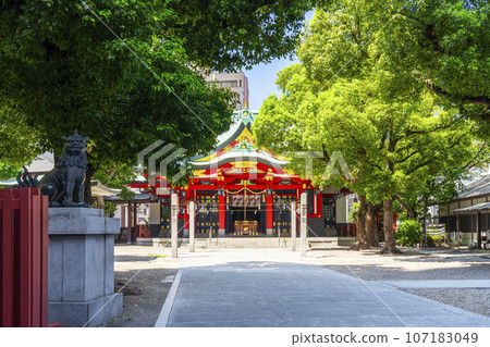 高麗神社正殿石蓮柱(大阪市中央區淡路町) 高麗神社正殿石蓮柱(大阪市中央區淡路町) 107183049