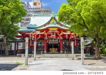 Goryo Shrine Main Hall Shiren Pillar (Awajicho, Chuo Ward, Osaka City) 107183055