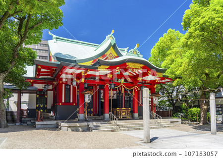 高麗神社正殿石蓮柱(大阪市中央區淡路町) 高麗神社正殿石蓮柱(大阪市中央區淡路町) 107183057