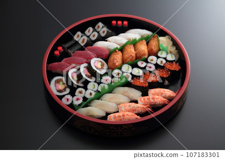 Delivery sushi image Delivery sushi image 107183301