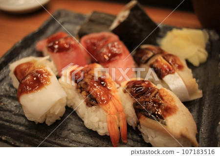 Delicious Koshu sushi I ate on my trip to Yamanashi 107183516