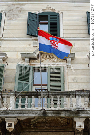 Croatia Flag Building 107184277