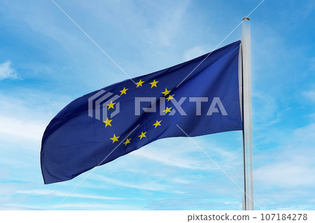 European Union Flag European Union Flag 107184278