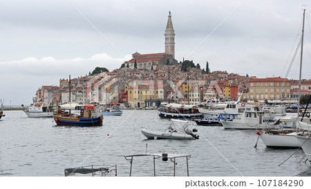 Rovinj Harbour Croatia 107184290