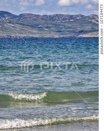 Just the beautiful Atlantic seen from Portnoo in County Donegal, Ireland. 107184473