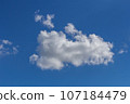 clouds in the blue sky 107184479