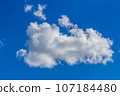 clouds in the blue sky 107184480