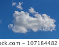 clouds in the blue sky 107184482