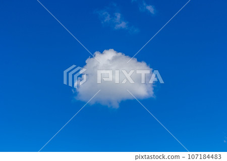 clouds in the blue sky clouds in the blue sky 107184483
