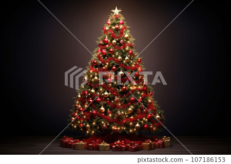 Intricate Christmas tree decoration