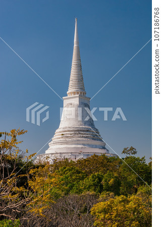 Phra That Chom Phet Stupa In Petchaburi Phra That Chom Phet Stupa In Petchaburi 107186768