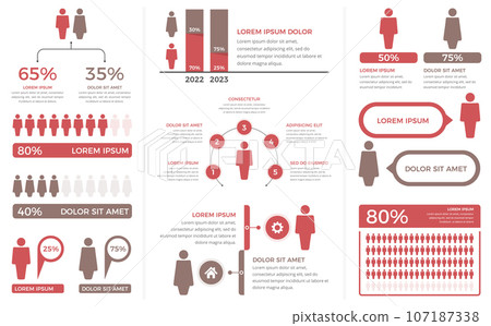 Population Infographics 107187338