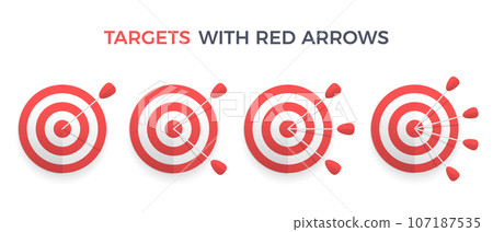 Red Targets Red Targets 107187535