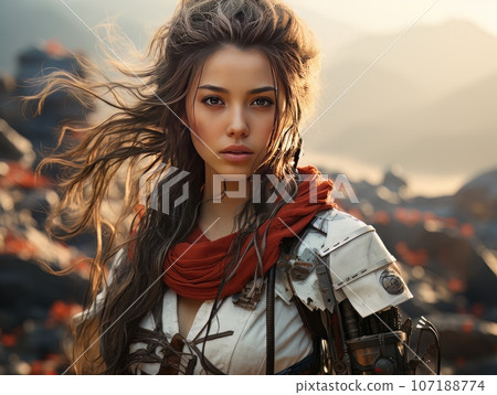 Crucifixion of African Jesus Christ on the cross AI Crucifixion of African Jesus Christ on the cross AI 107188774