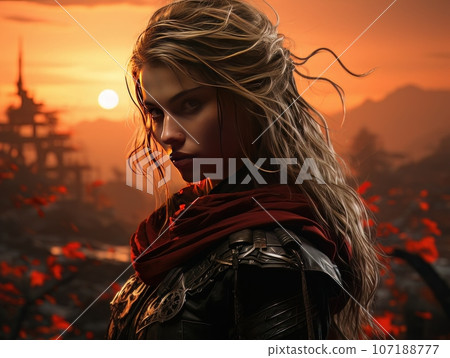 Crucifixion of African Jesus Christ on the cross AI Crucifixion of African Jesus Christ on the cross AI 107188777