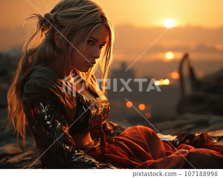 Abstract church religious fresco based on the Last Supper in African style AI Abstract church religious fresco based on the Last Supper in African style AI 107188998