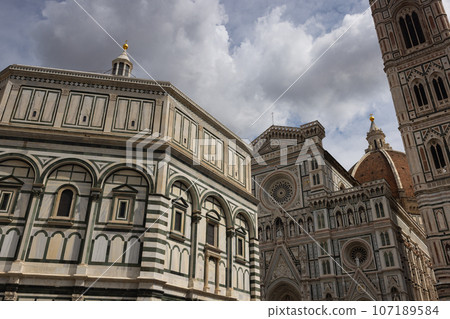 Cathedral of Santa Maria del Fiore,Giotto bell tower and Baptisterium 107189584
