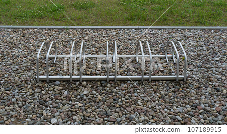 City Bicycle Parking, Bike Station Modern Bike Storage, Security Concept, Empty Street Bicycle Parking City Bicycle Parking, Bike Station Modern Bike Storage, Security Concept, Empty Street Bicycle Parking 107189915