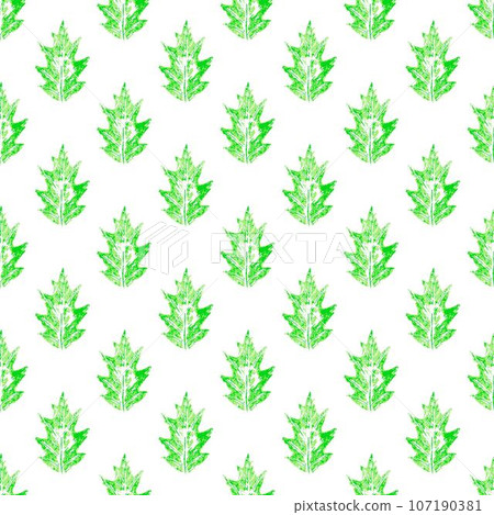 Ink messy drops leaves illustration. Print for cloth design, textile, fabric, wallpaper Ink messy drops leaves illustration. Print for cloth design, textile, fabric, wallpaper 107190381