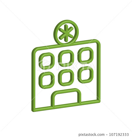 Hospital icon Hospital icon 107192333