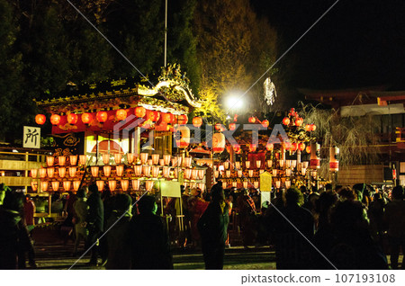 秩父神社的夜間祭典 秩父神社的夜間祭典 107193108