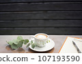 Cafe Terrace Cappuccino 107193590