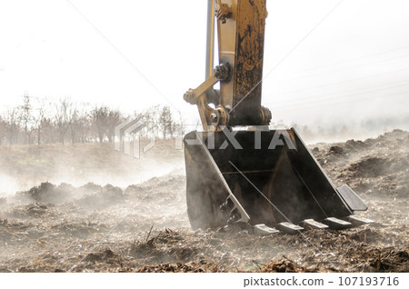 Excavator car image (bucket, side cutter, point, adapter) Excavator car image (bucket, side cutter, point, adapter) 107193716