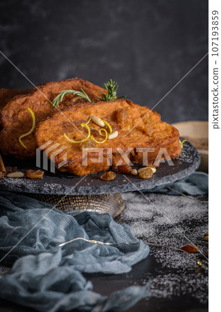 Traditional Christmas Rabanadas Traditional Christmas Rabanadas 107193859