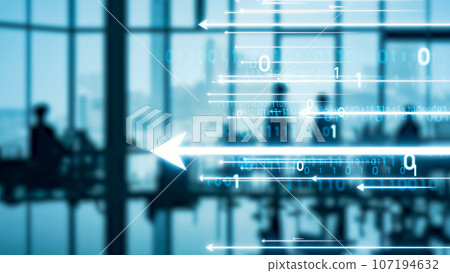 Business office and digital transformation 107194632