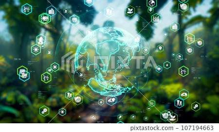 全球環境生態 SDGs 形象 107194663