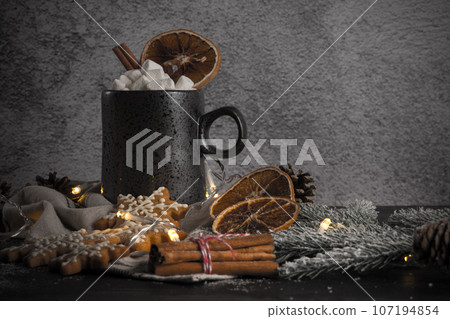 Baked Christmas cookies Baked Christmas cookies 107194854