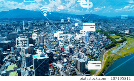 city and business network city and business network 107195811