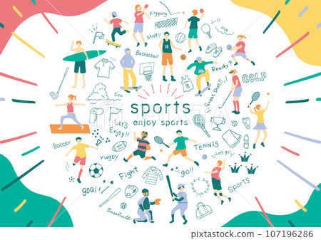 People who enjoy sports People who enjoy sports 107196286