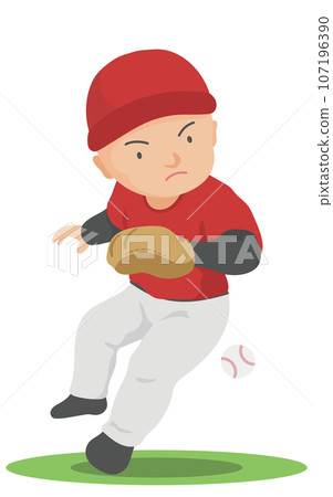 棒球守野員接球 棒球守野員接球 107196390