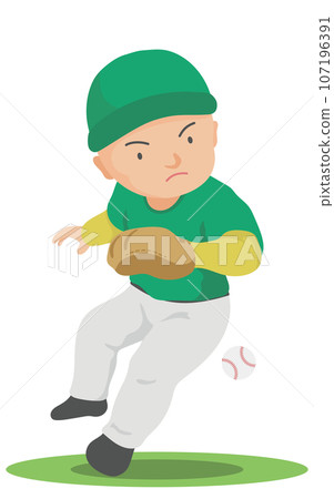 棒球守野員接球 107196391