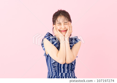 Beauty of young women 107197274