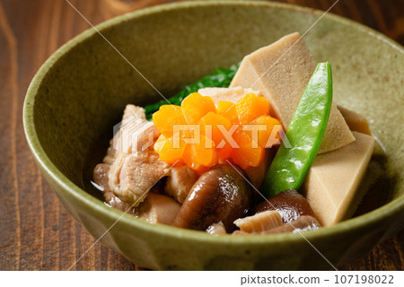 Boiled Koya Tofu Boiled Koya Tofu 107198022