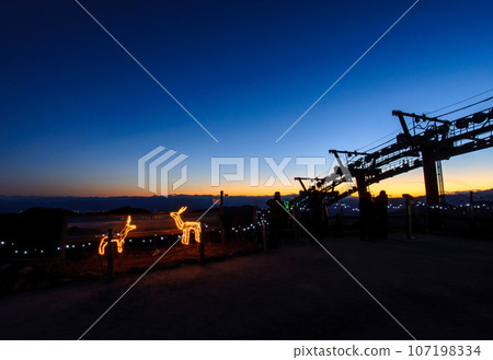 Mt. Haruna Ropeway in December 107198334