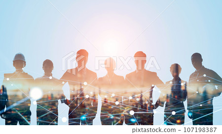 Multinational group and network image 107198387