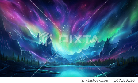 Aurora Nova: Neon Galactic Dance Aurora Nova: Neon Galactic Dance 107199136