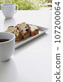 Fruit pound cake and coffee, garden view room 107200064