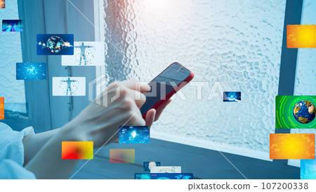 Smartphone and video Internet video NFT 107200338